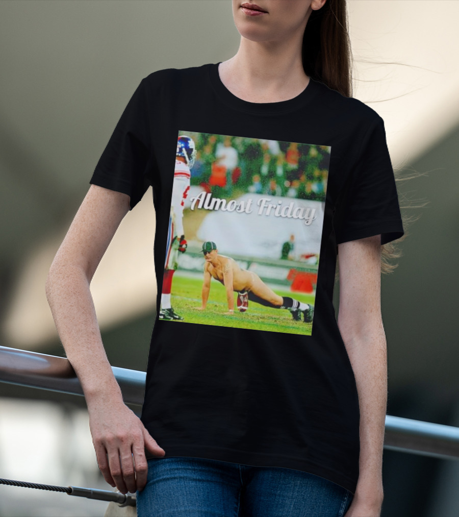 Almost Friday Football Moment On The Field T-Shirt