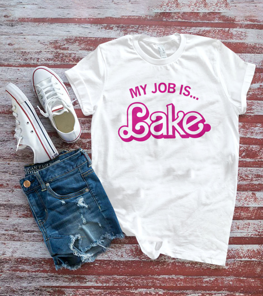 My Job Is Bake Barbie Style Retro T-Shirt