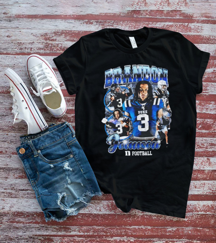 Brandon Johnson Duke Football 3 T-Shirt