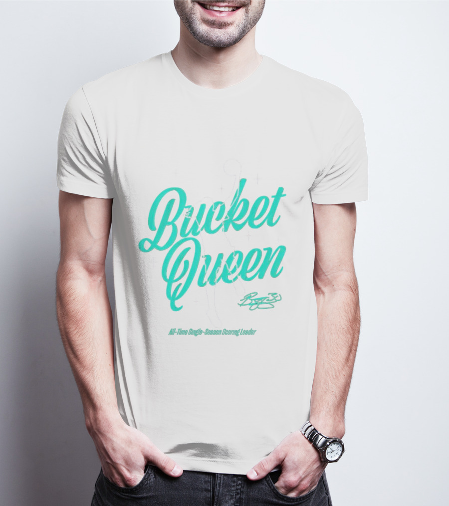 Breanna Stewart Bucket Queen All-Time Single-Season Scoring Leader T-Shirt