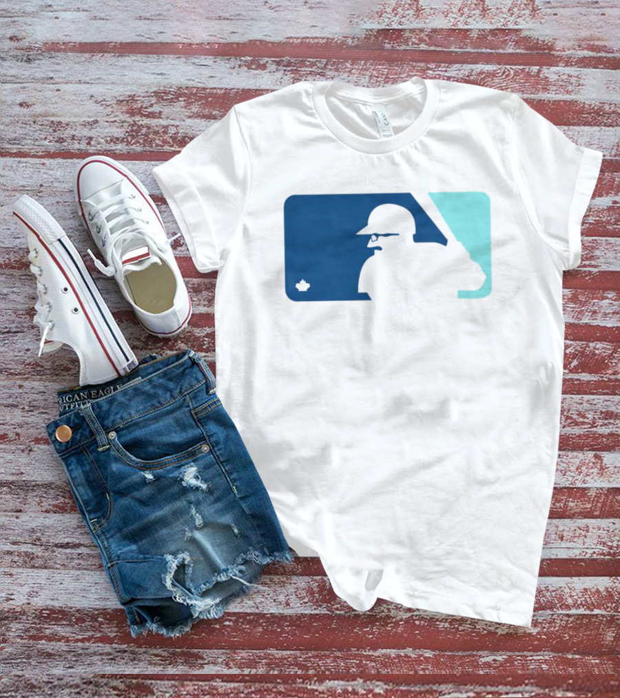 Ben Wagner Schneider Stache Baseball Logo With Batter T-Shirt