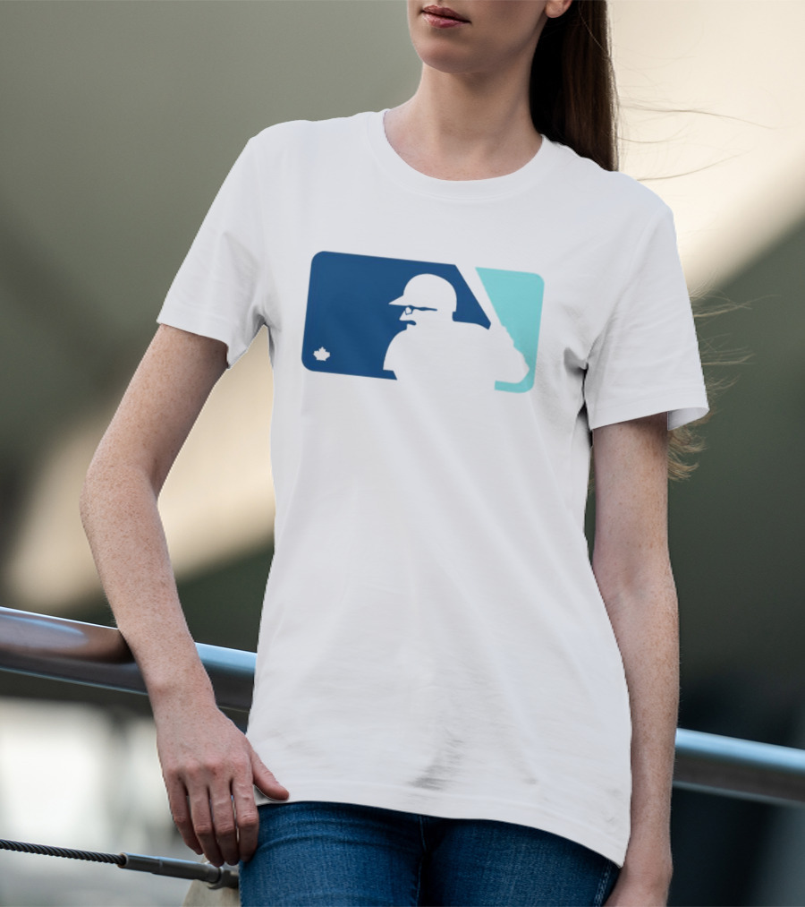 Ben Wagner Schneider Stache Baseball Logo With Batter T-Shirt