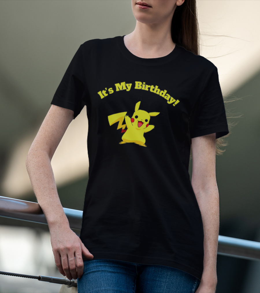 It's My Birthday Pikachu T-Shirt