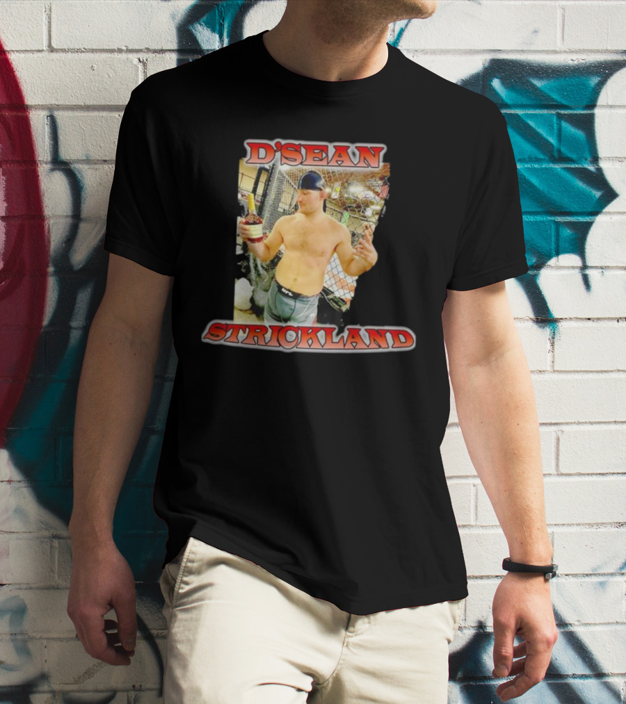 D'Sean Strickland UFC Gym Training Session T-Shirt