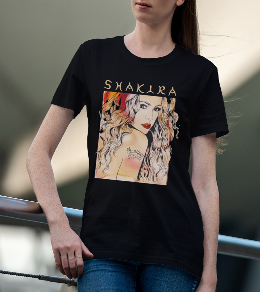 Shakira Laundry Service Album T-Shirt