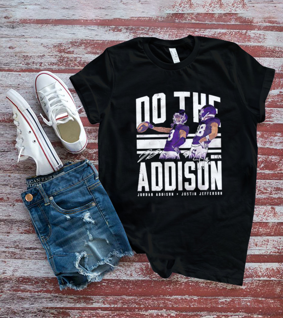 Jordan Addison X Justin Jefferson Do The Addison NFLPA T-Shirt