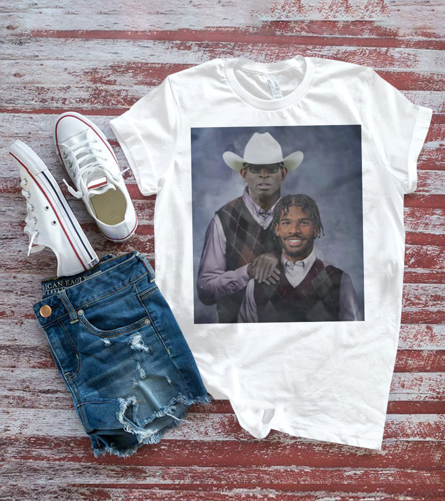 Deion Sanders And Shedeur Sanders Step Brothers Cowpoke T-Shirt