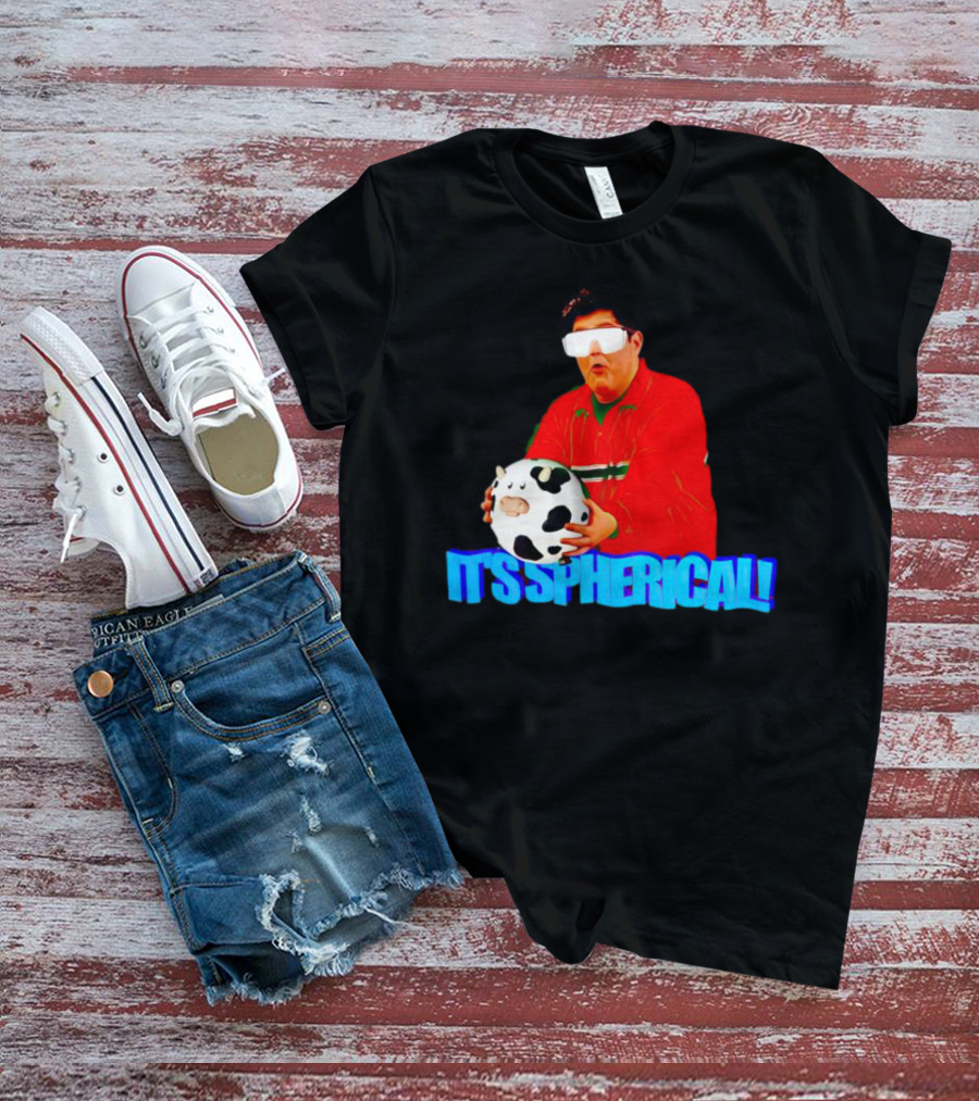 It's Spherical Dairy Cow Retro Glasses T-Shirt