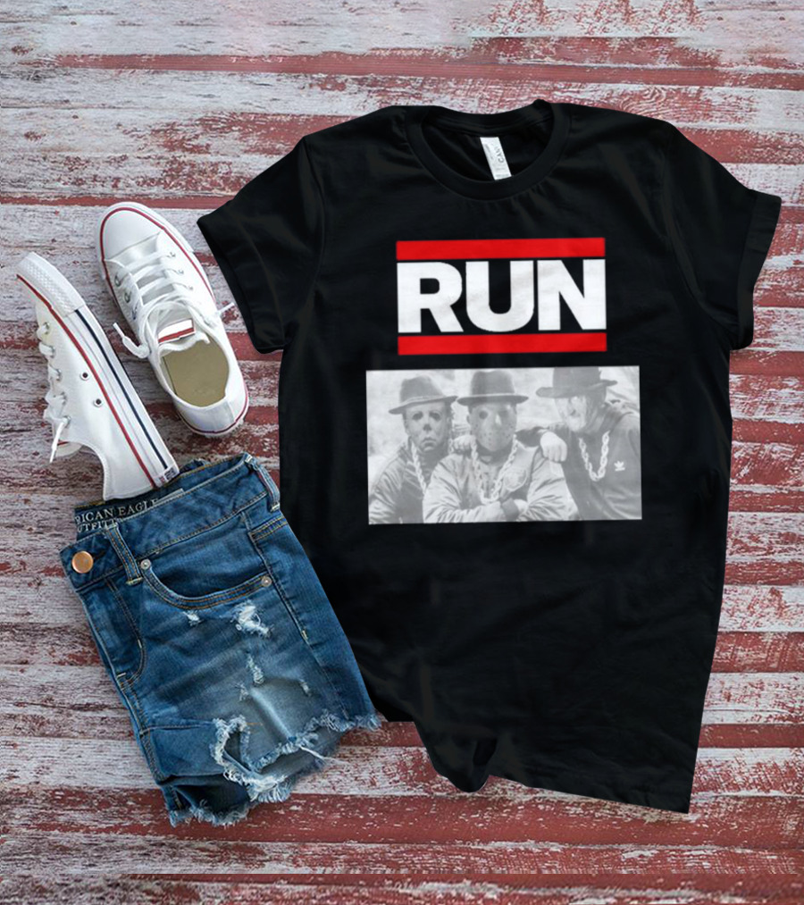 RUN DMC Jason Mask Horror Squad T-Shirt