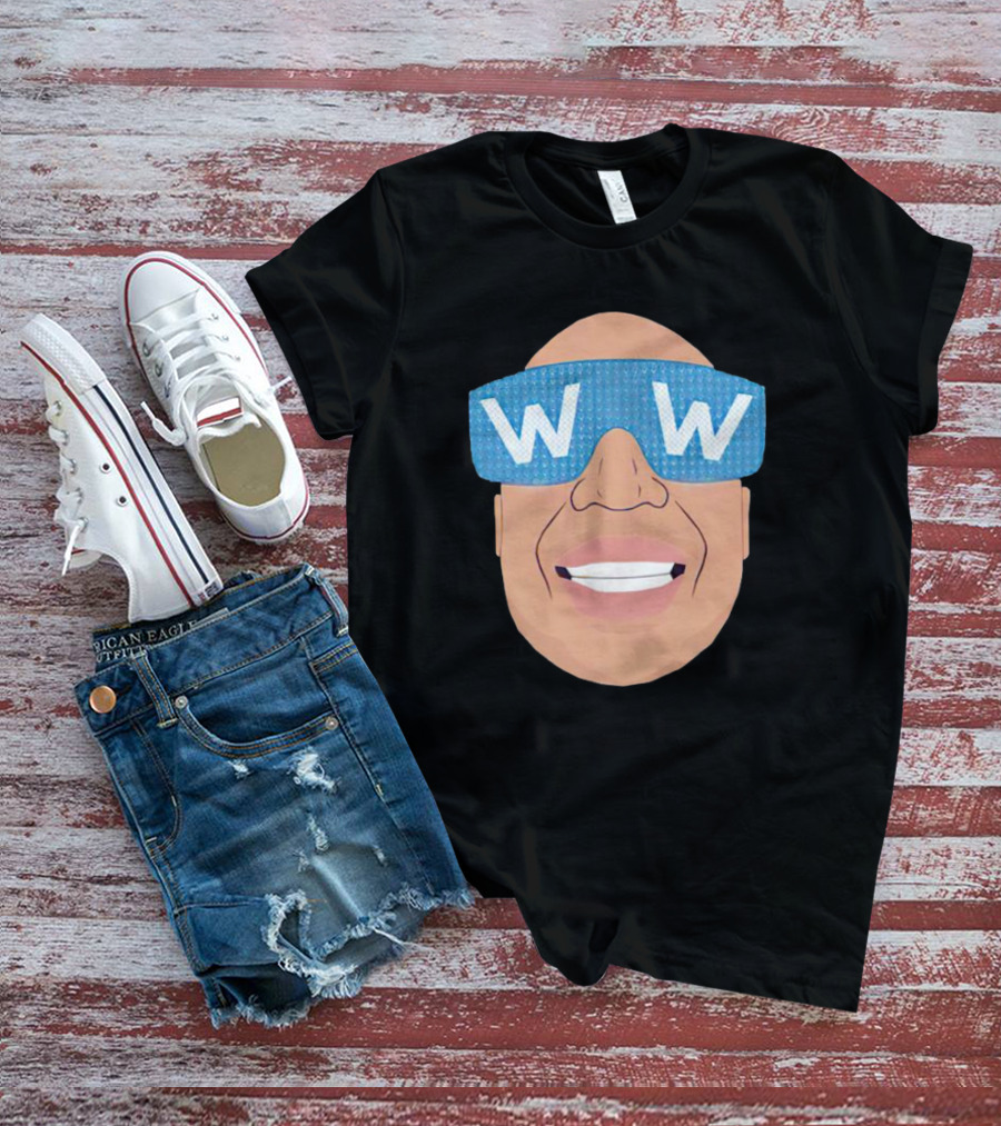 Tyler Lockett W-W Glasses Face T-Shirt