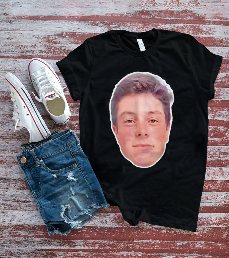 Viktor Hovland Golf Sports Iconic Face T-Shirt