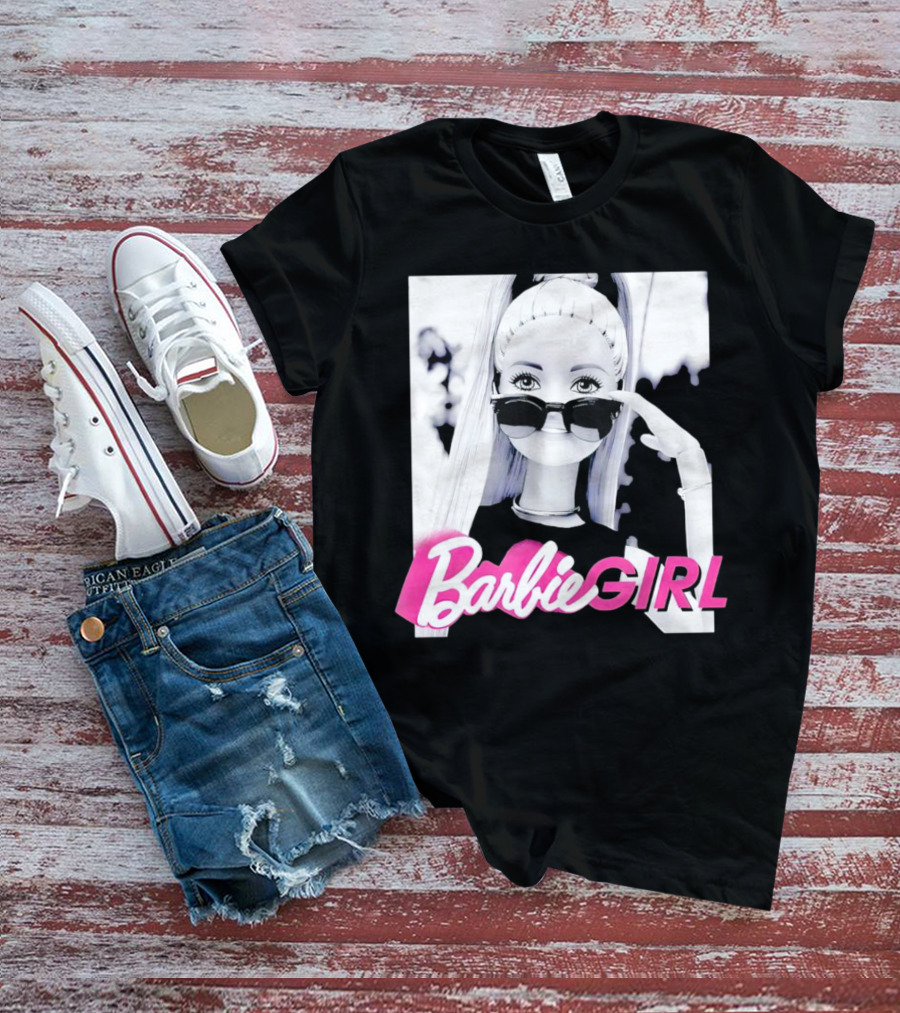 Barbie Girl Sunglasses Doll Iconic Fashion T-Shirt
