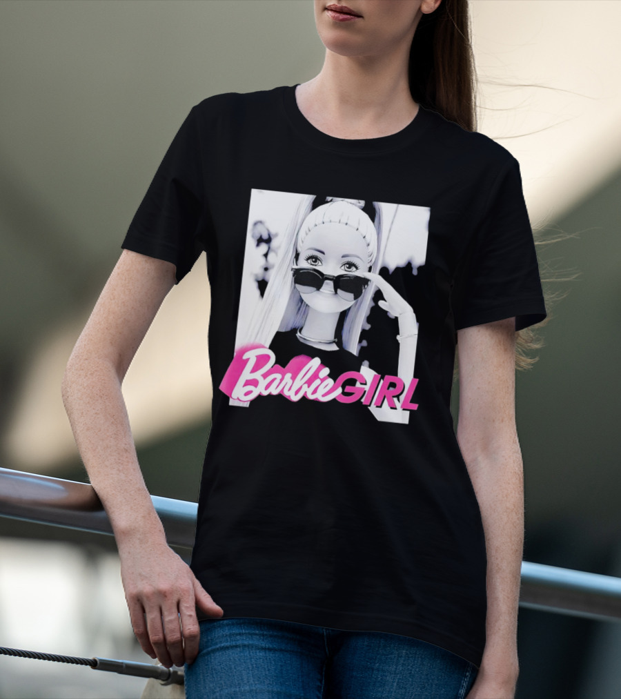Barbie Girl Sunglasses Doll Iconic Fashion T-Shirt