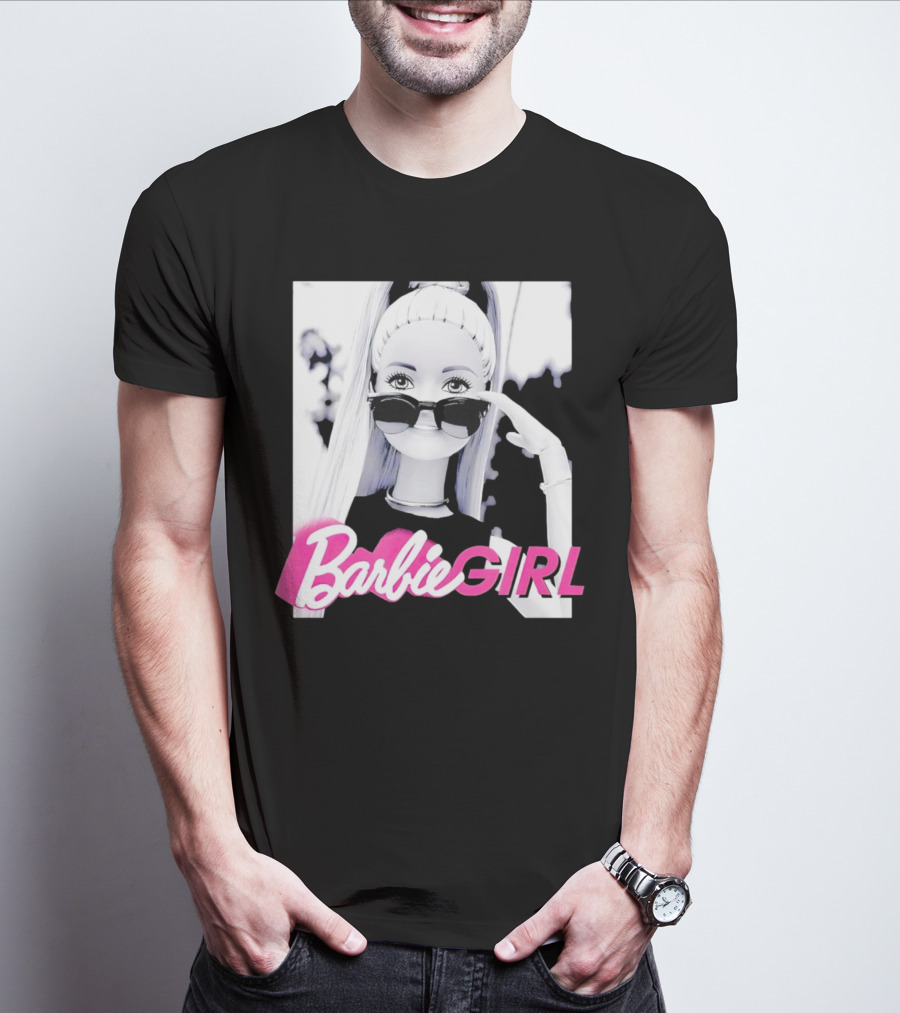 Barbie Girl Sunglasses Doll Iconic Fashion T-Shirt