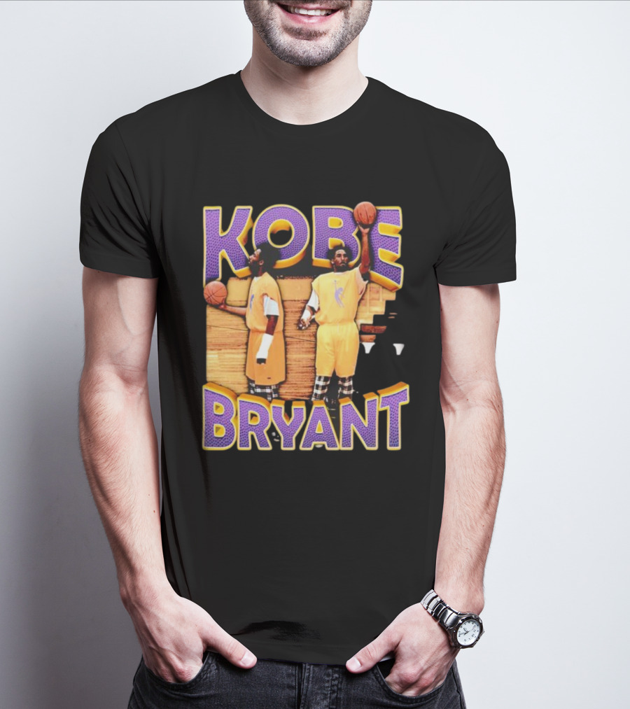 Kobe Bryant Basketball Dual Pose Dreams Matching Set T-Shirt