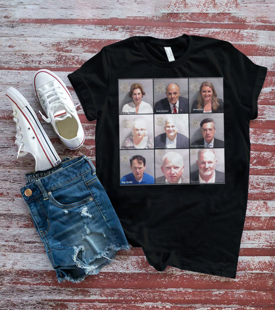 Sidney Powell Rudy Giuliani Jenna Ellis Mugshots T-Shirt