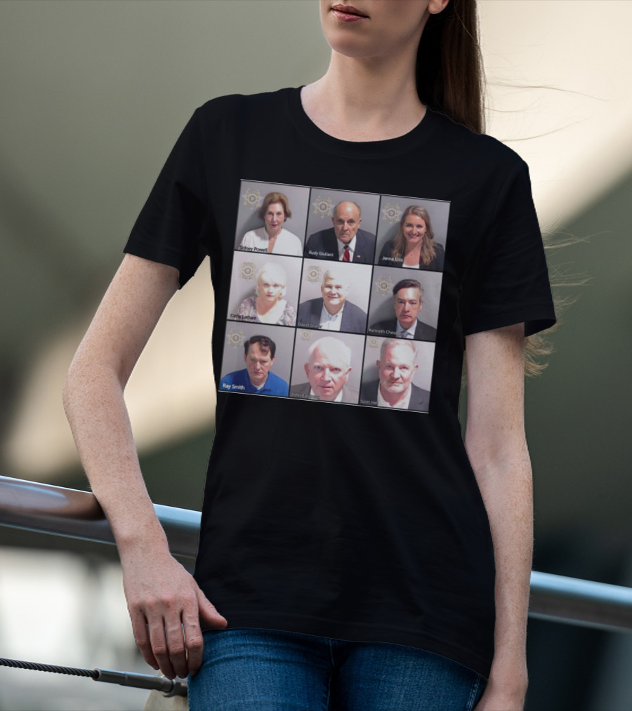 Sidney Powell Rudy Giuliani Jenna Ellis Mugshots T-Shirt