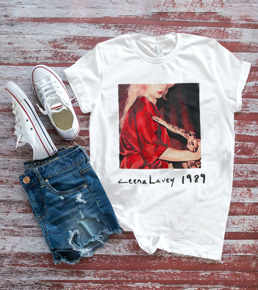 Zeena Lavey 1989 Red Robe Snake T-Shirt