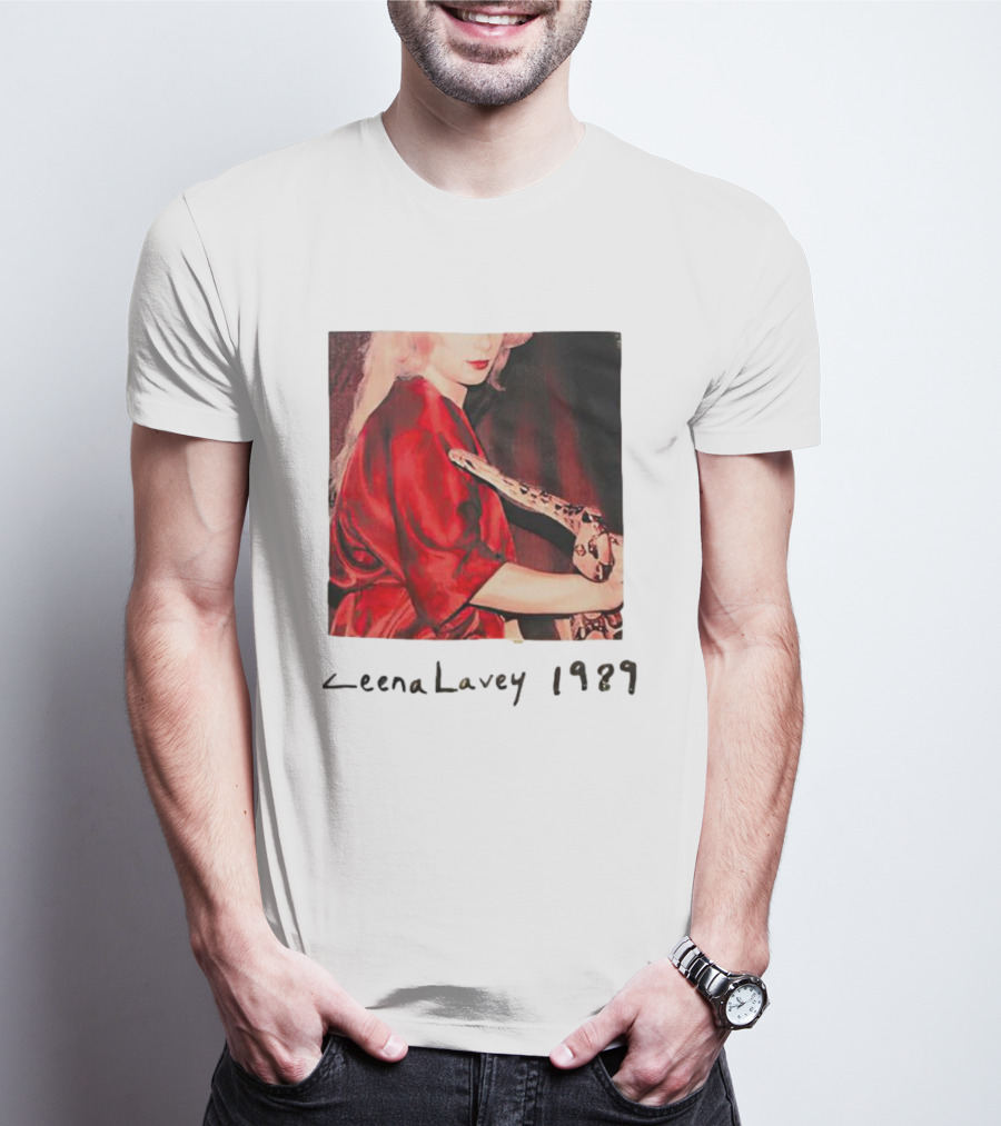 Zeena Lavey 1989 Red Robe Snake T-Shirt