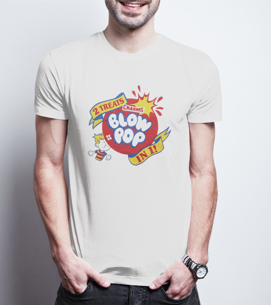2 Treats Charms Blow Pop In 1 T-Shirt
