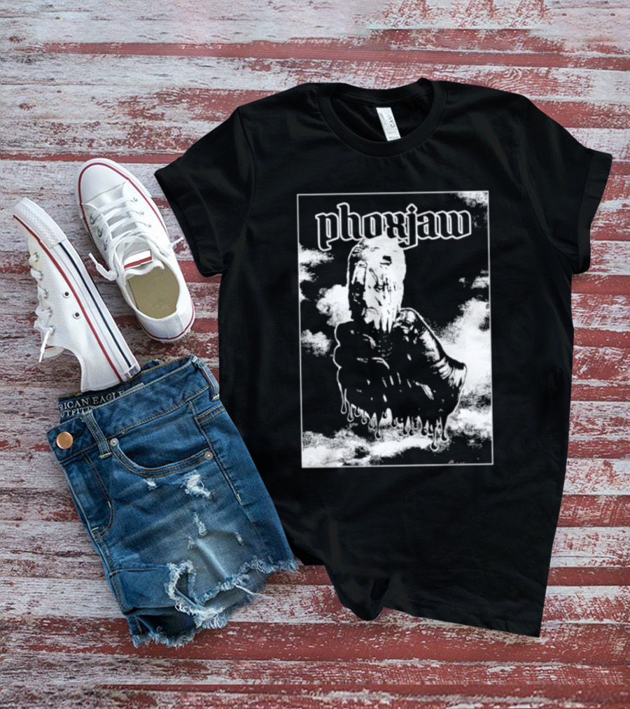 Phoxjaw Dripping Ice Cream Skull T-Shirt