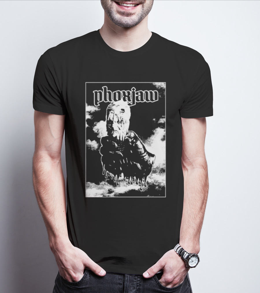 Phoxjaw Dripping Ice Cream Skull T-Shirt