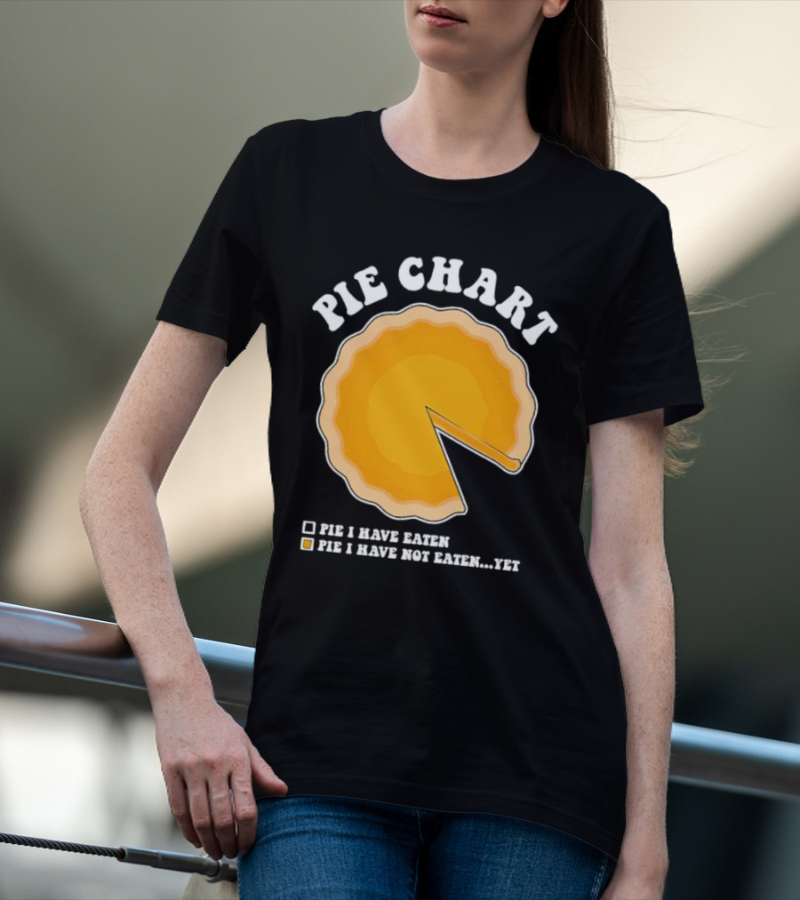 Pie Chart Humorous Pie I Have Not Eaten Yet T-Shirt