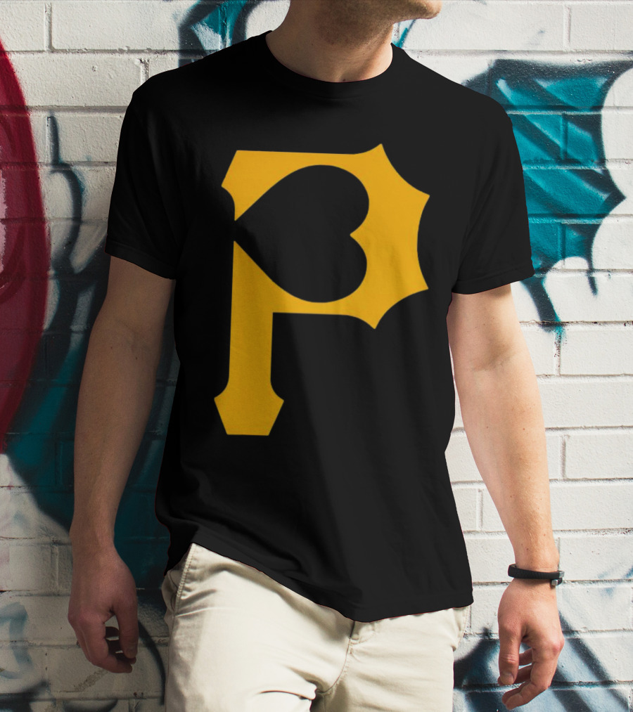 Heart Of Pittsburgh Pirates 'P' T-Shirt