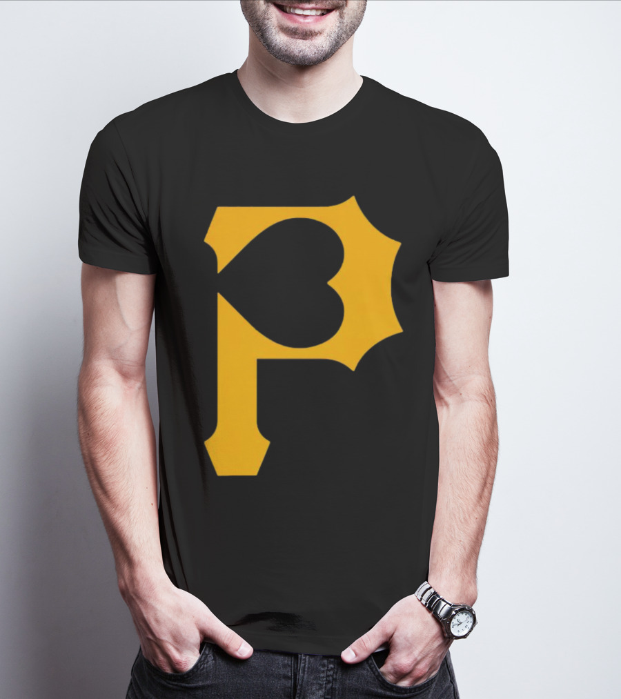 Heart Of Pittsburgh Pirates 'P' T-Shirt