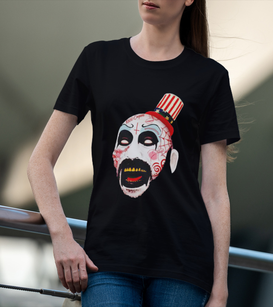 Captain Spaulding House Of 1000 Corpses Tattoo Image T-Shirt