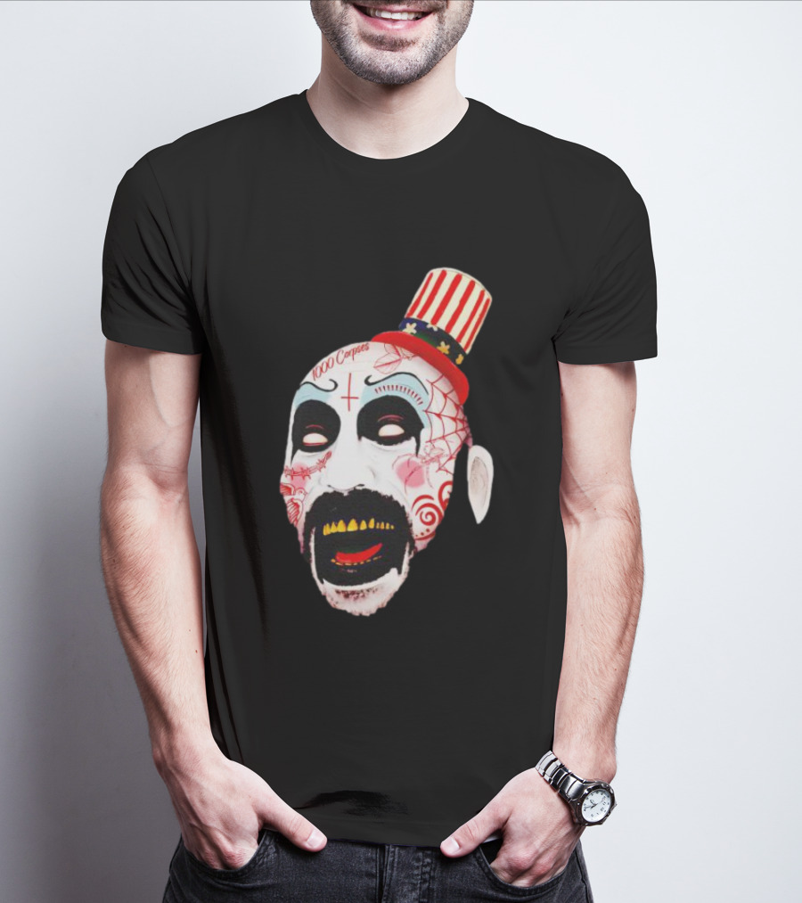 Captain Spaulding House Of 1000 Corpses Tattoo Image T-Shirt