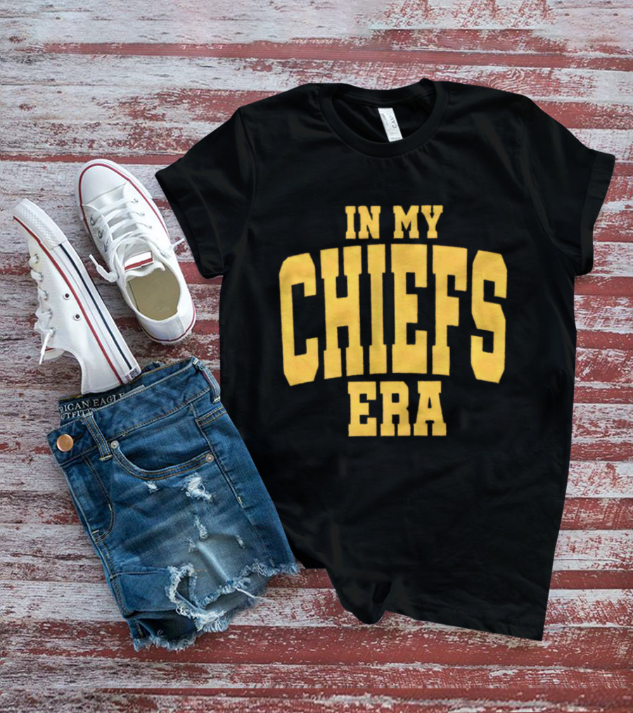 In My Chiefs Era Kansas City Football Fandom T-Shirt