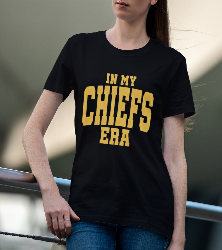 In My Chiefs Era Kansas City Football Fandom T-Shirt