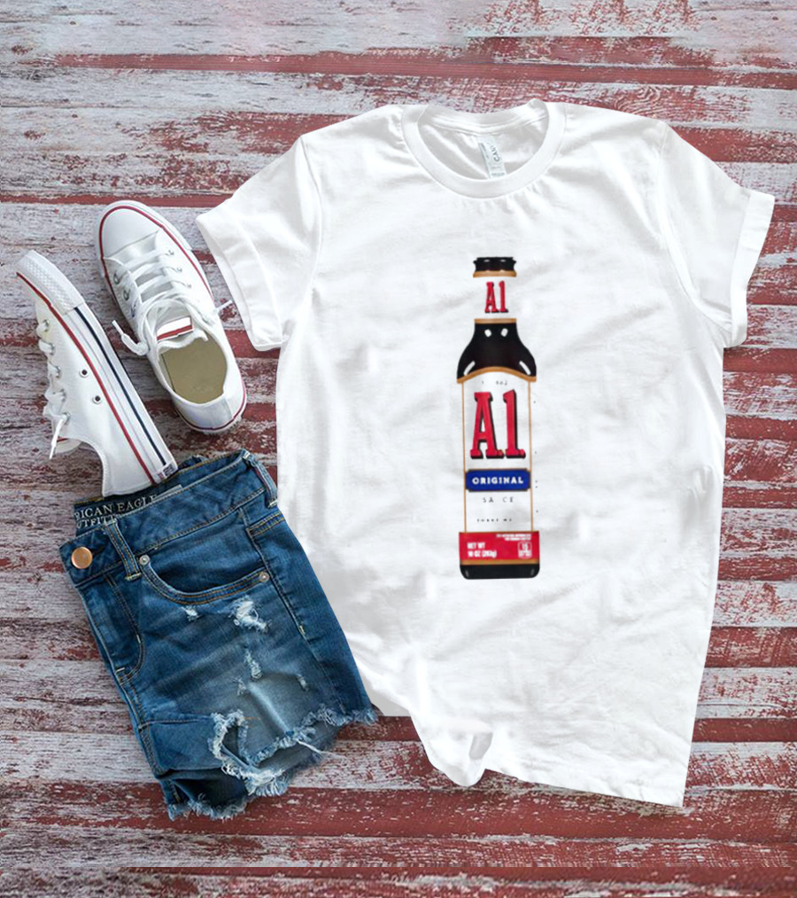 A1 Original Steak Sauce Bottle T-Shirt