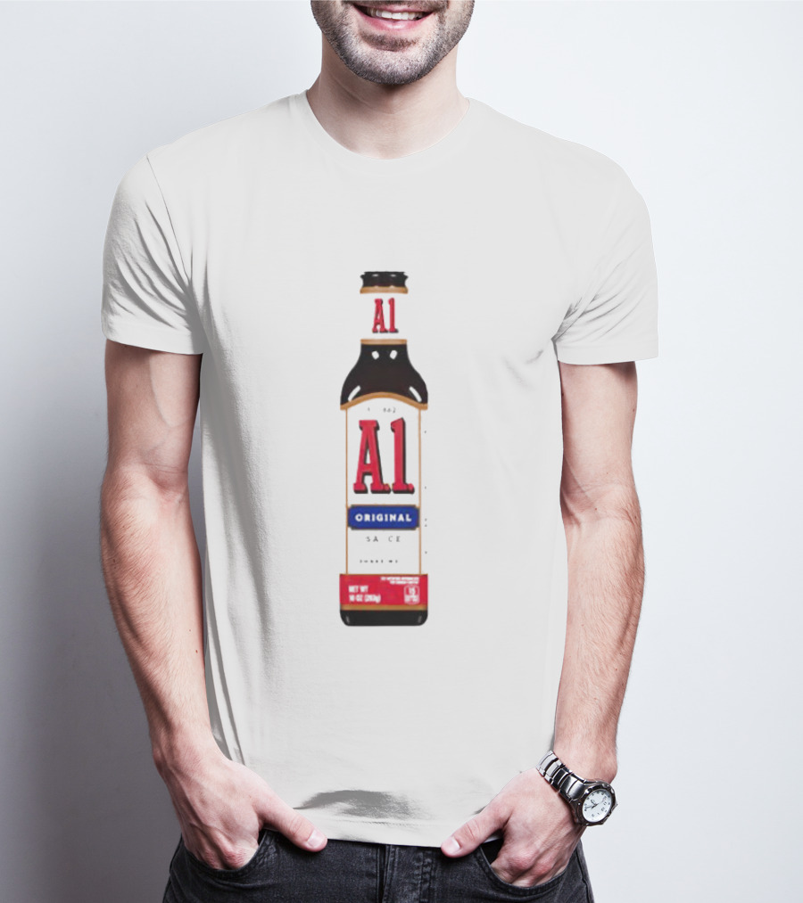 A1 Original Steak Sauce Bottle T-Shirt
