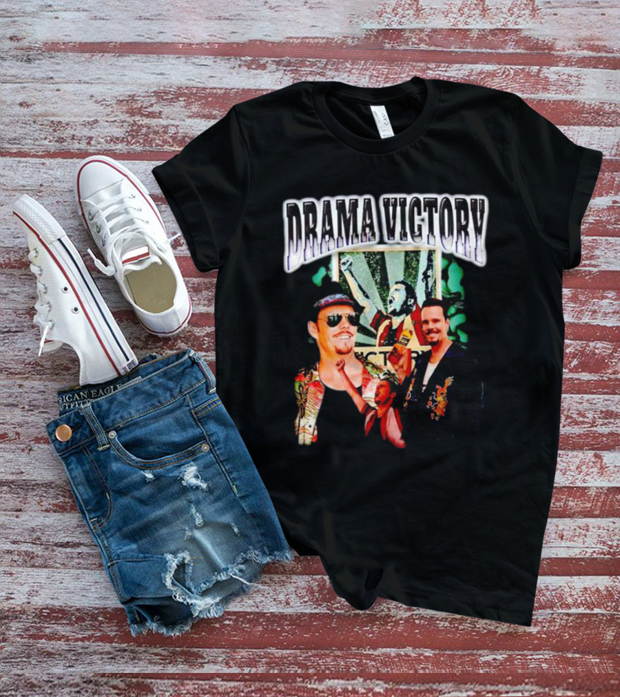 Drama Victory Almost Friday Collage T-Shirt
