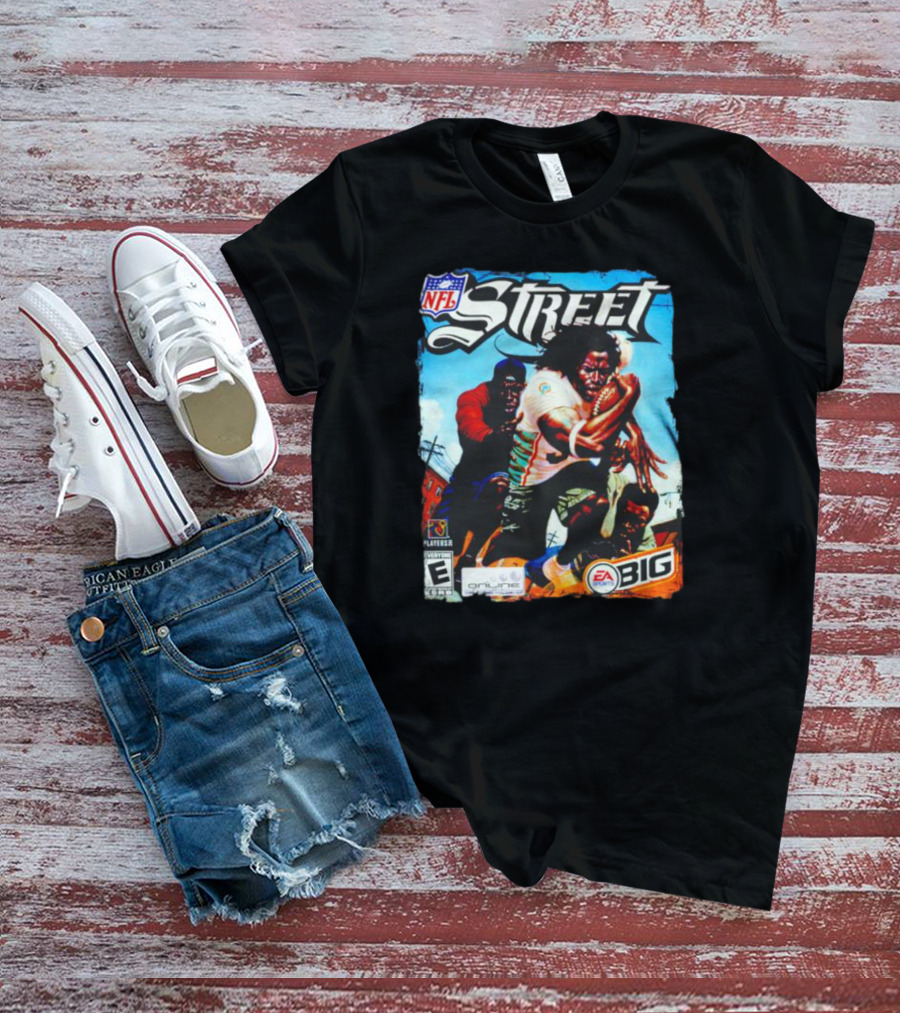 NFL Street EA Sports Big PlayStation 2 Game Cover T-Shirt