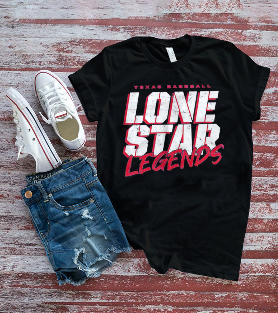 Texas Baseball Lone Star Legends T-Shirt