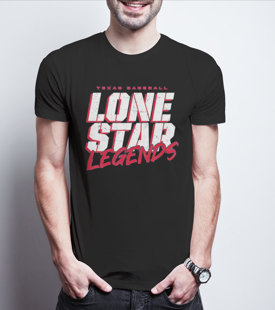 Texas Baseball Lone Star Legends T-Shirt