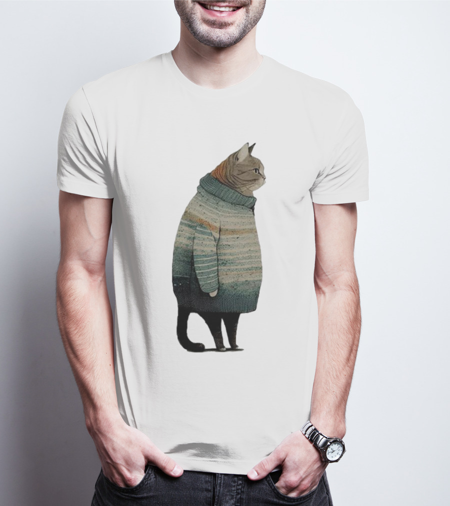 Winter Cat Cozy T-Shirt