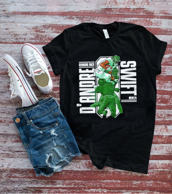 D’Andre Swift NFLPA Philadelphia Running Back Hurdle T-Shirt