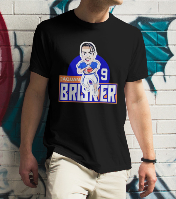 Jaquan Brisker 9 Football Caricature T-Shirt