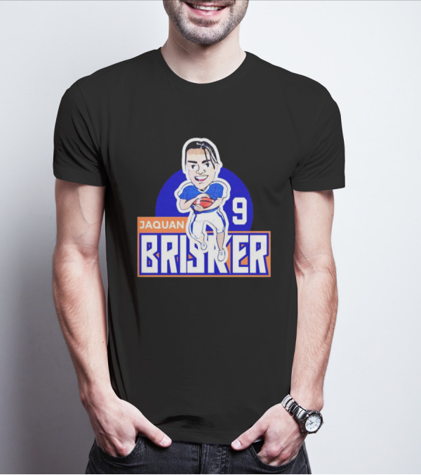 Jaquan Brisker 9 Football Caricature T-Shirt
