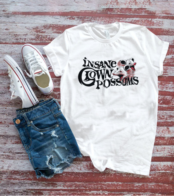 Insane Clown Possums Creepy Possum Faces T-Shirt