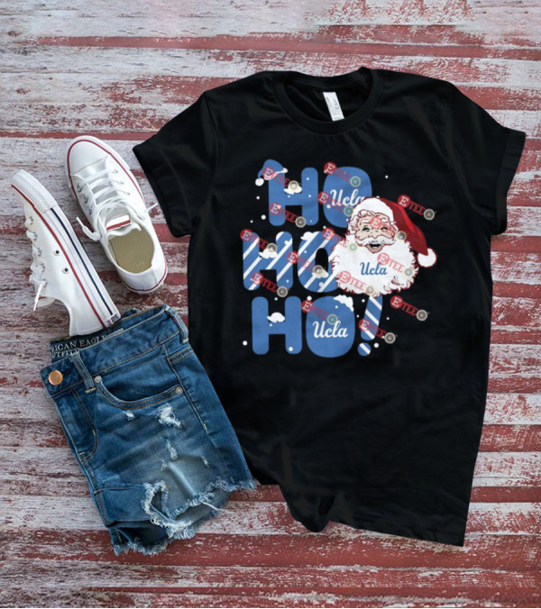 UCLA Ho Ho Ho Santa Claus Christmas T-Shirt