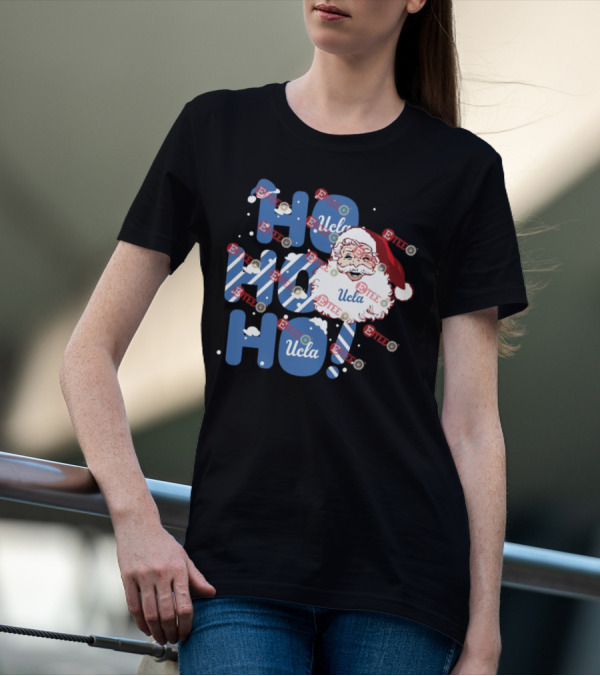 UCLA Ho Ho Ho Santa Claus Christmas T-Shirt
