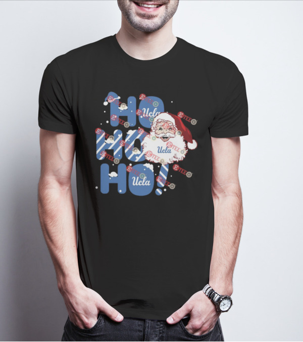 UCLA Ho Ho Ho Santa Claus Christmas T-Shirt