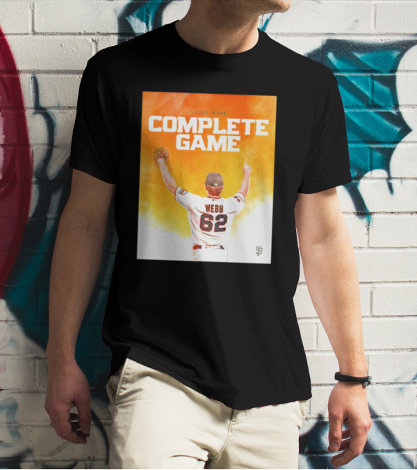 Logan Webb Complete Game San Francisco Giants Jersey Number 62 T-Shirt