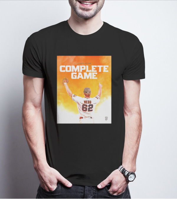 Logan Webb Complete Game San Francisco Giants Jersey Number 62 T-Shirt