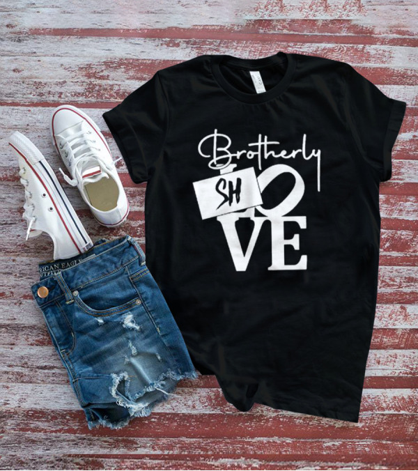 Brotherly Shove Love Philadelphia Football T-Shirt
